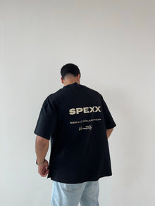  SpeXX oversized t-shirt black & beige