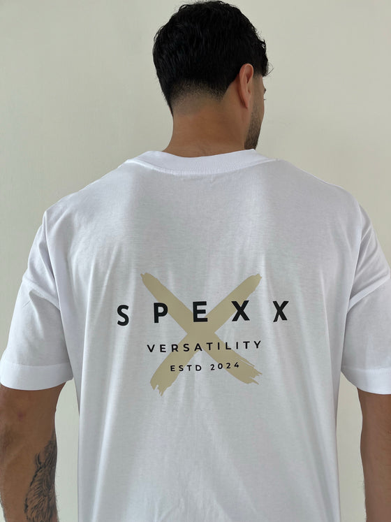 XX classic t-shirt white & black