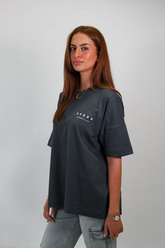 XX classic t-shirt grey & blue