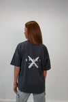 XX classic t-shirt grey & blue